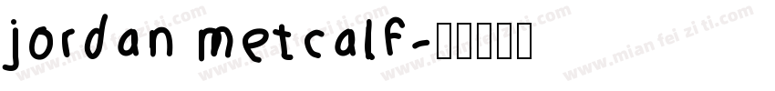 jordan metcalf字体转换